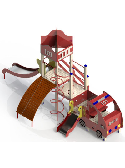 Игровая площадка "Пожарник+"